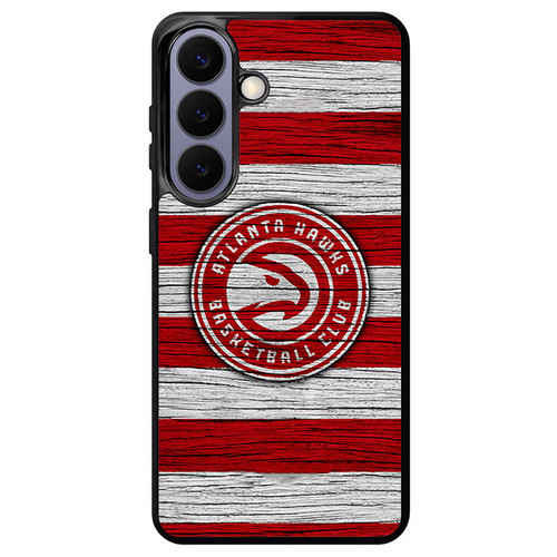 Atlanta Hawks Wooden Pattern Samsung Galaxy S26+ Case