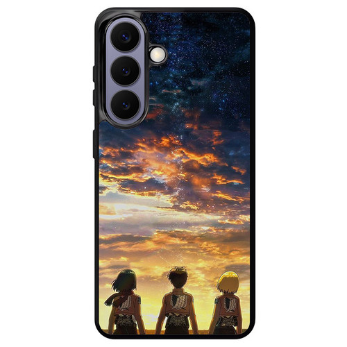Attack on Titan Trio Samsung Galaxy S26+ Case