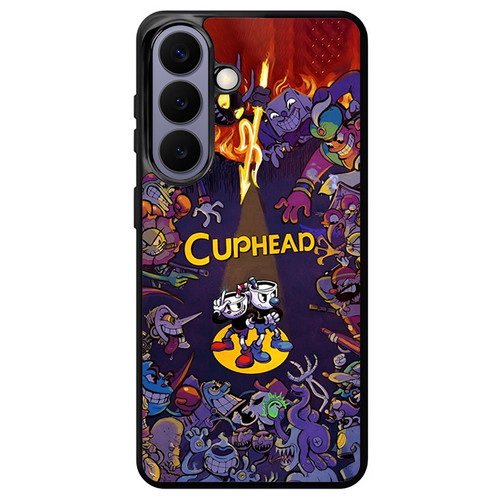 Cuphead and Mugman Inkwell Isle Samsung Galaxy S26+ Case