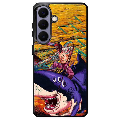 Denji Ride Shark Fiend Samsung Galaxy S26+ Case