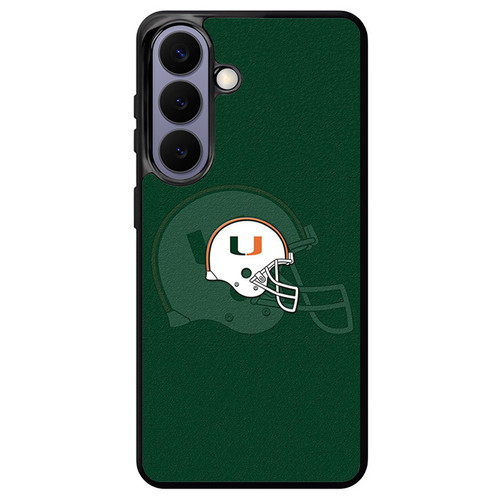 Miami Hurricanes Helmet Samsung Galaxy S26+ Case