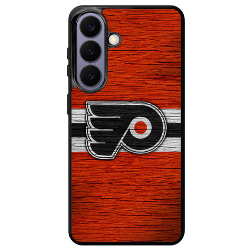 Philadelphia Flyers Wooden Pattern Samsung Galaxy S26+ Case