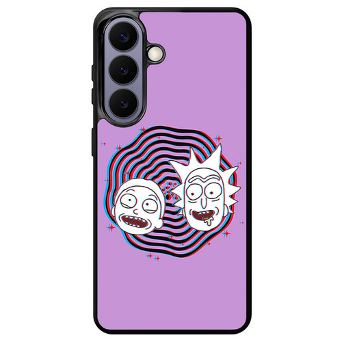 Rick and Morty Anaglyph Abyss Samsung Galaxy S26+ Case