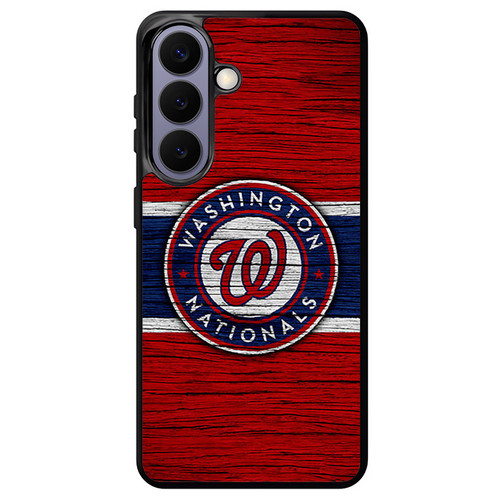 Washington Nationals Wooden Pattern Samsung Galaxy S26+ Case