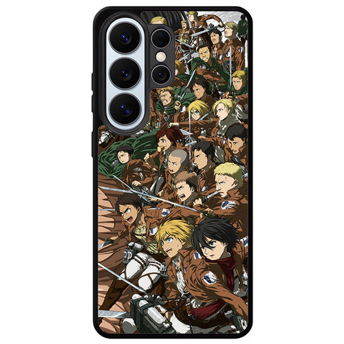 Attack on Titan All Characters Samsung Galaxy S26 Ultra Case