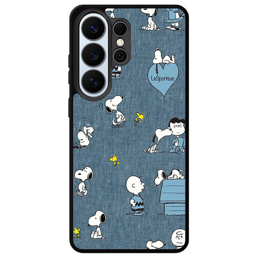 Charlie Brown and Snoopy Playtime Samsung Galaxy S26 Ultra Case