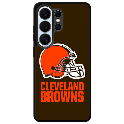 Cleveland Browns Helmet Samsung Galaxy S26 Ultra Case