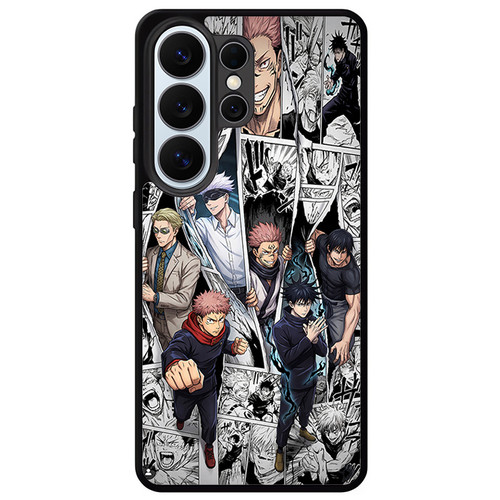 Jujutsu Kaisen Characters Comic Art Samsung Galaxy S26 Ultra Case
