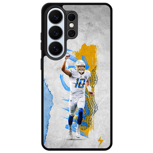 Justin Herbert Los Angeles Chargers Samsung Galaxy S26 Ultra Case