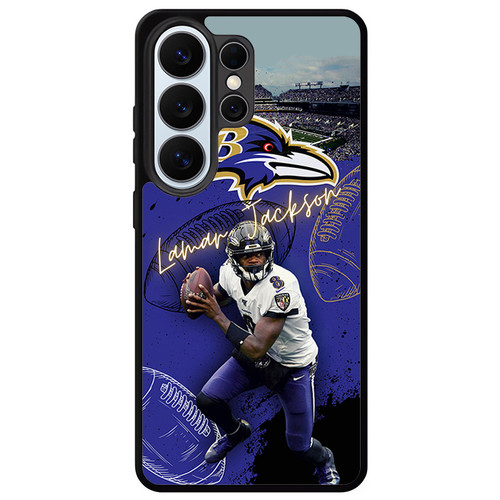 Lamar Jackson Baltimore Ravens Samsung Galaxy S26 Ultra Case