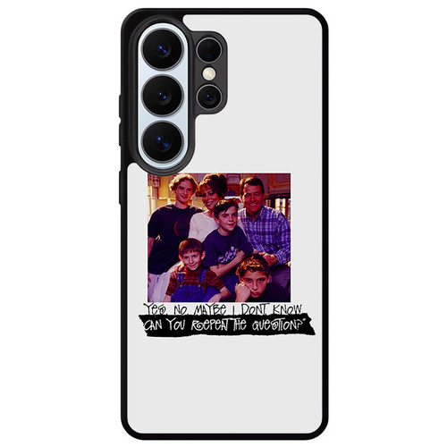 Malcolm in the Middle Quotes Samsung Galaxy S26 Ultra Case
