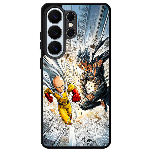 One Punch Man Saitama Vs Garou Samsung Galaxy S26 Ultra Case