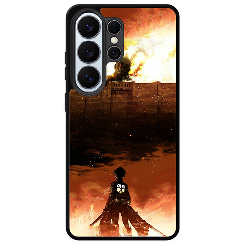 Attack on Titan Eren Yeager Samsung Galaxy S26 Ultra Case