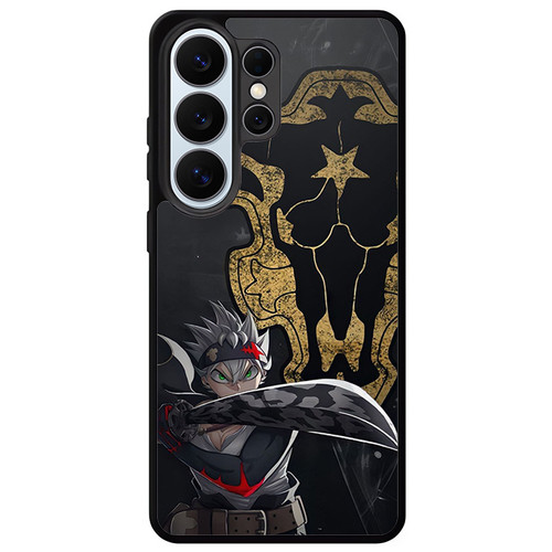 Black Clover Astas Resolve Samsung Galaxy S26 Ultra Case