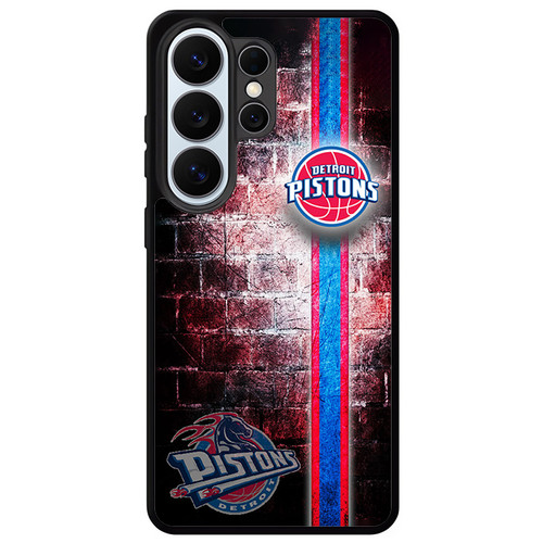 Detroit Pistons Bricks Samsung Galaxy S26 Ultra Case