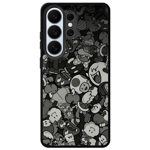Mario Luigi Bowser Toad Boo and Wario Samsung Galaxy S26 Ultra Case