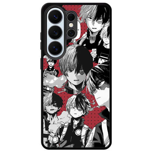 My Hero Academia Todoroki Collages Samsung Galaxy S26 Ultra Case