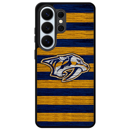 Nashville Predators Wooden Pattern Samsung Galaxy S26 Ultra Case