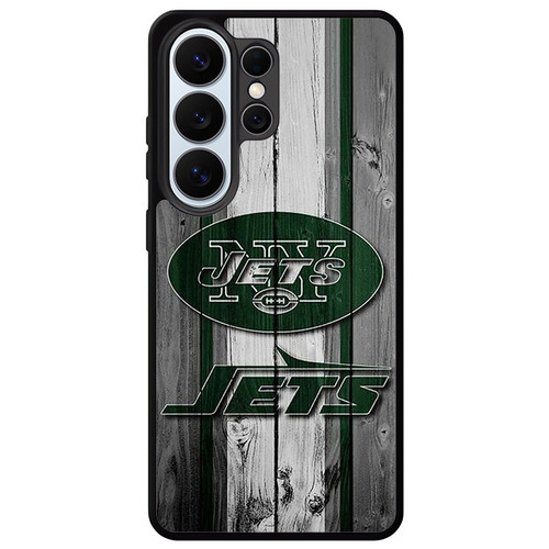 New York Jets Wooden Pattern Samsung Galaxy S26 Ultra Case