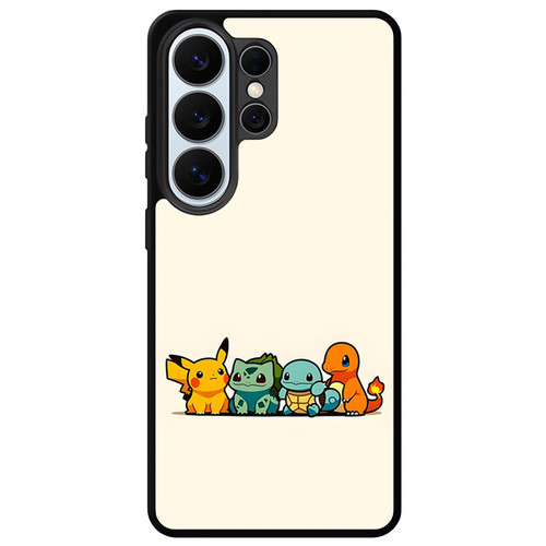 Pokemon Pikachu Bulbasaur Squirtle Charmander Samsung Galaxy S26 Ultra Case