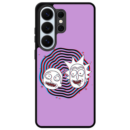 Rick and Morty Anaglyph Abyss Samsung Galaxy S26 Ultra Case
