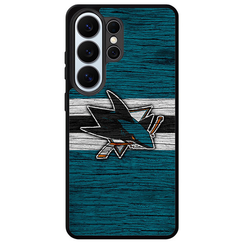 San Jose Sharks Wooden Pattern Samsung Galaxy S26 Ultra Case