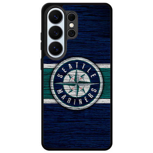 Seattle Mariners Wooden Pattern Samsung Galaxy S26 Ultra Case