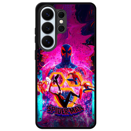 Spider Man Across the Spider Verse Glitch Samsung Galaxy S26 Ultra Case