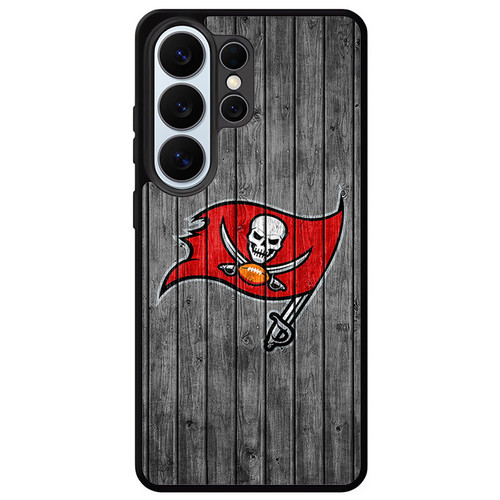 Tampa Bay Buccaneers Wooden Pattern Samsung Galaxy S26 Ultra Case