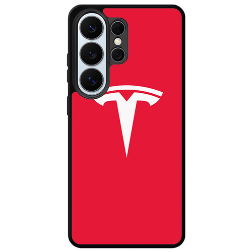 Tesla Logo Samsung Galaxy S26 Ultra Case