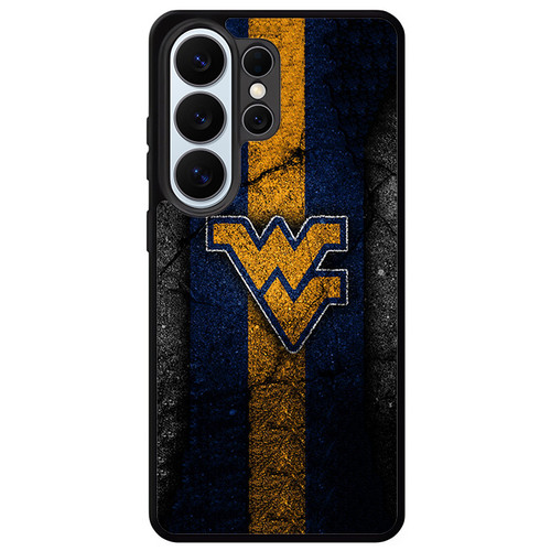 West Virginia Mountaineers Asphalt Texture Samsung Galaxy S26 Ultra Case