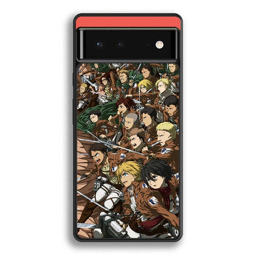 Attack on Titan All Characters Motorola Google Pixel 6 Case