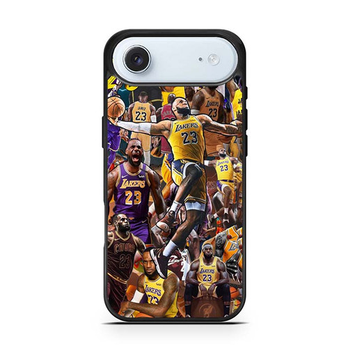 Lebron Lakers 23 Collages iPhone Air Case