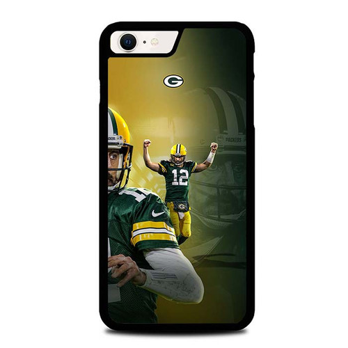 Aaron Rodgers Green Bay Packers 02 iPhone SE 2022 Case