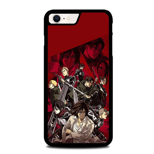Attack on Titan Charge on Marley iPhone SE 2022 Case