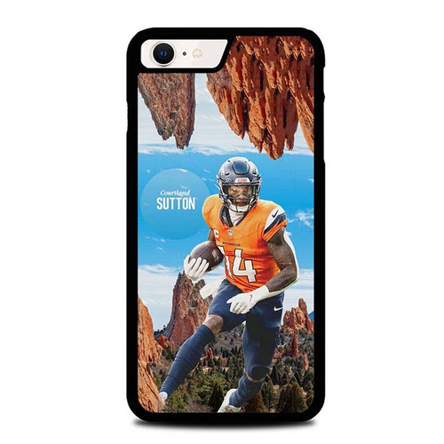 Courtland Sutton Denver Broncos 04 iPhone SE 2022 Case