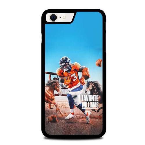 Javonte Williams Denver Broncos 01 iPhone SE 2022 Case