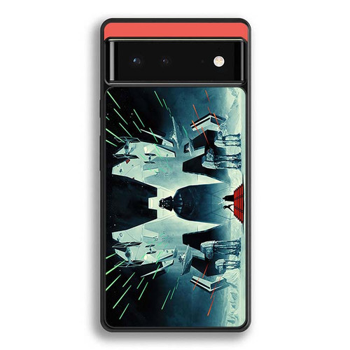 Darth Vader vs Luke Star Wars Motorola Google Pixel 6 Case