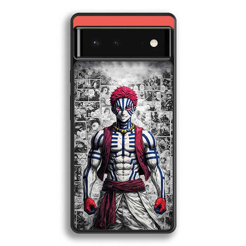 Demon Slayer Upper Moon Akaza Motorola Google Pixel 6 Case