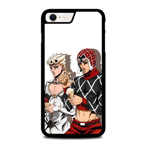 JoJos Bizarre Adventure Mista and Giorno iPhone SE 2022 Case