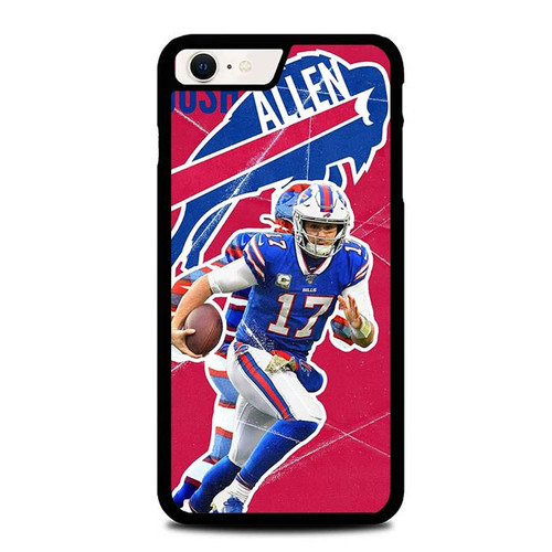 Josh Allen Buffalo Bills 03 iPhone SE 2022 Case