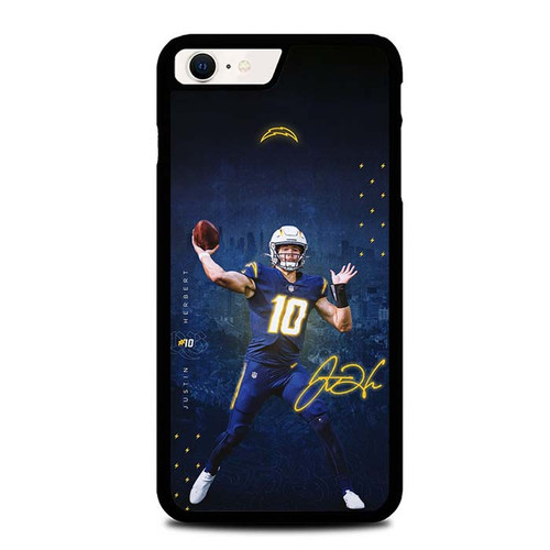 Justin Herbert Los Angeles Chargers 02 iPhone SE 2022 Case