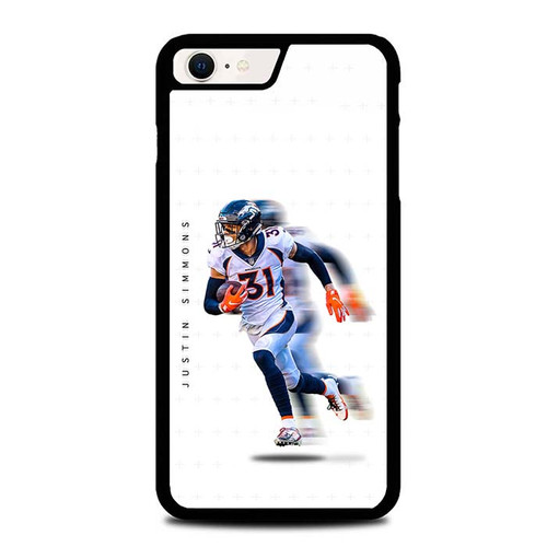 Justin Simmons Denver Broncos 02 iPhone SE 2022 Case