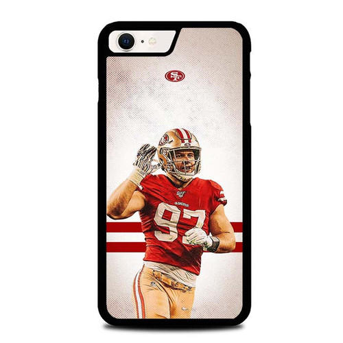 Nick Bosa San Francisco 49ers 02 iPhone SE 2022 Case