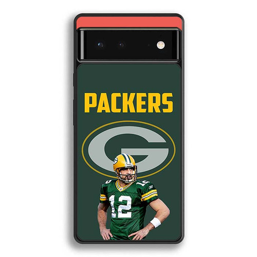 Green Bay Packers Aaron Rodgers Motorola Google Pixel 6 Case