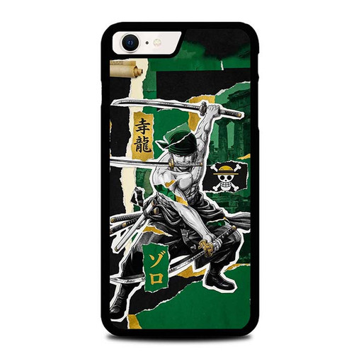 Zoro One Piece Series Art iPhone SE 2022 Case