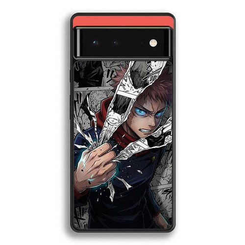 Jujutsu Kaisen Itadori Yuji Comic Art Motorola Google Pixel 6 Case