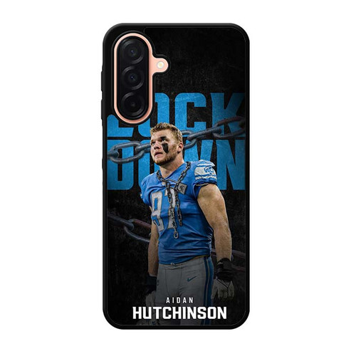 Aidan Hutchinson Detroit Lions Samsung Galaxy A26 5G Case