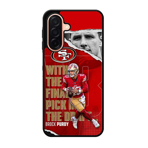 Brock Purdy San Francisco 49ers 01 Samsung Galaxy A26 5G Case
