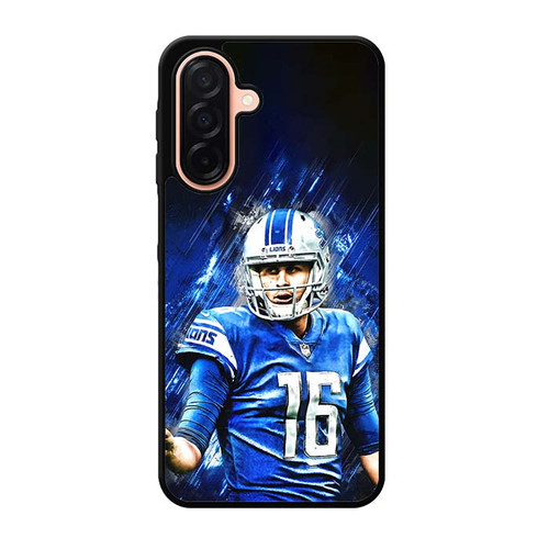 Jared Goff Detroit Lions 01 Samsung Galaxy A26 5G Case